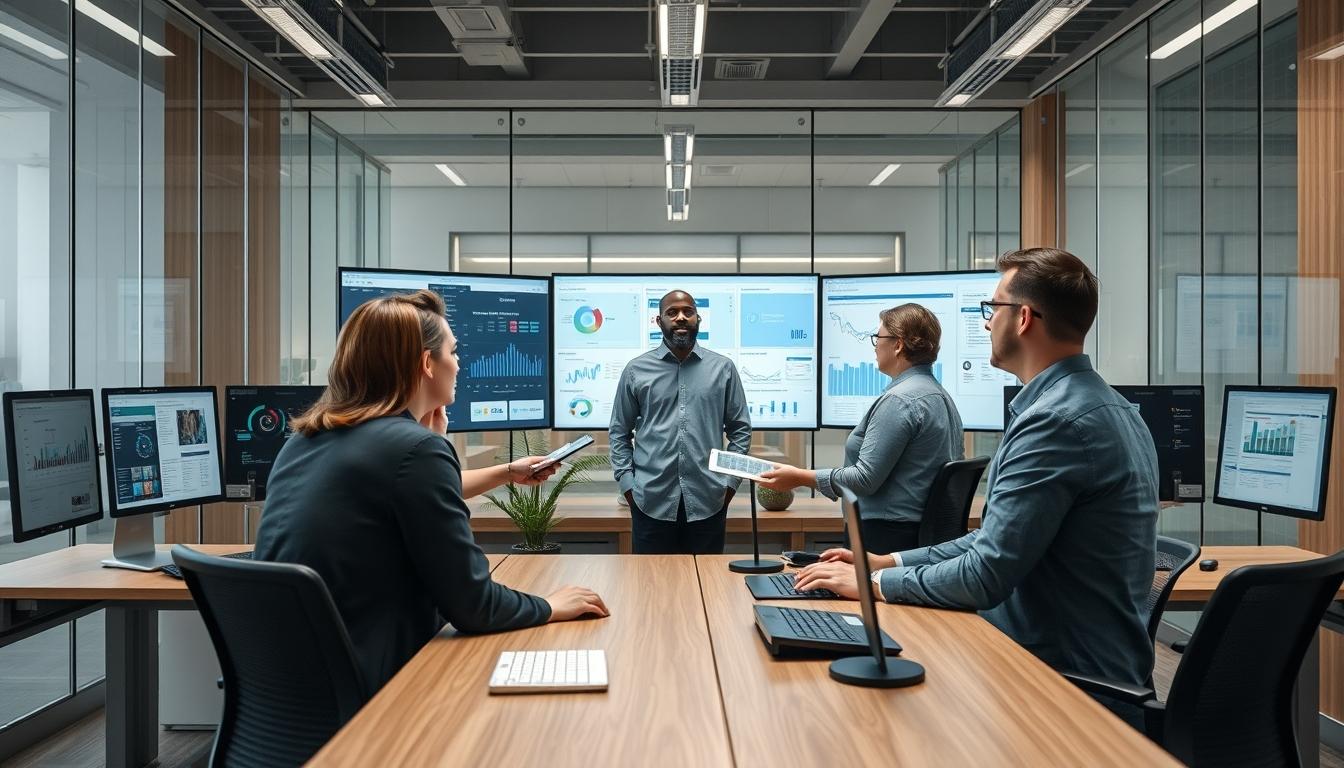 Business software planning meeting