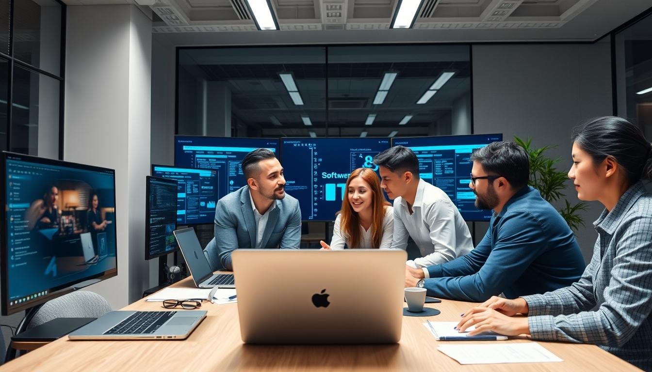 Custom software development for business operations